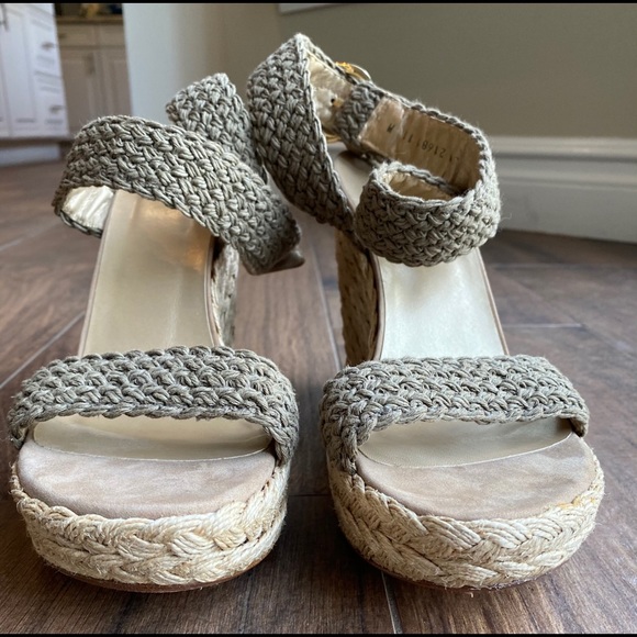 Stuart Weitzman Alex Wedge Sandals - Picture 10 of 10